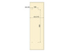 Wysuwane lustro do szafy Quartz, obracane o 180°, 1.000x300mm, Aluminium, szkło i stal, Tytanowy