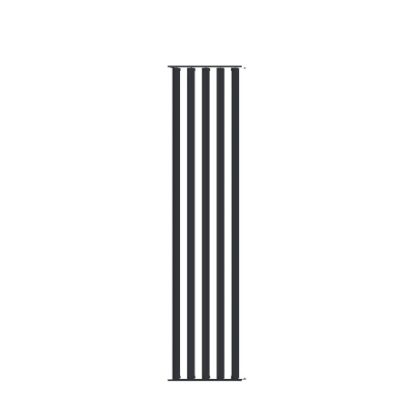 Żaluzja wykonana z aluminium o wymiarach 48cm x 298cm antracyt 