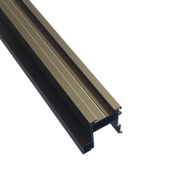 Listwa uchwytowa rączka COTE 18 mm/16 mm/4 mm, 2,7 m, szampan-anodowany