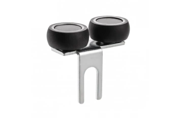 Prowadnik górny A-PGR-18 do drzwi przesuwnych, system ramowy 18 mm, z rolkami na łożyskach kulkowych