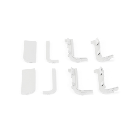 Akcesoria do profili górnych Gola-e Białe 1 kpl.