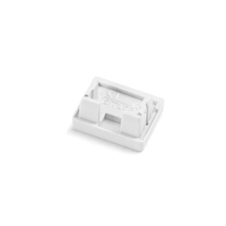 Komplet zaślepek do profili powierzchniowych Lynx W, do wykonywania opraw z paskami LED, Plastik, Biały