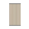 Ścianka ruchoma o szerokości 960mm i wysokości 1830mm System aluminiowy czarny i 10 desek sosnowych surowych