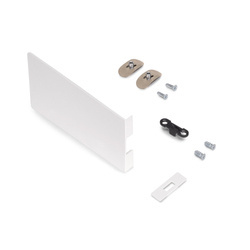 Osłona mechanizmu barkowego Slimwinch  do montażu zewnętrznego Biała