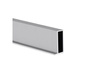 Profil górny i dolny 12+4 do szklanych drzwi przesuwnych, długość 2.35m, Aluminium, Anodowany mat