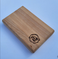 Cegła połowa do jogi bukowa 23x15x3cm