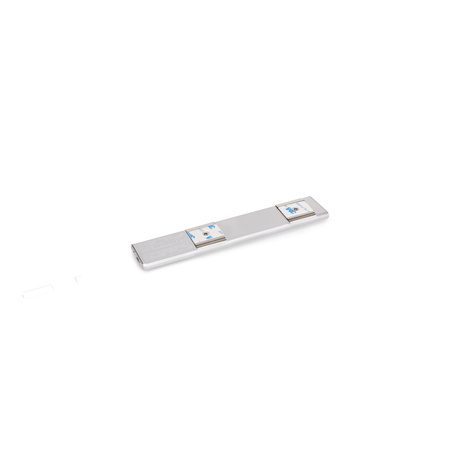 Lampa ścienna LED Kaus ładowana przez USB z czujnikiem zbliżeniowym, L 240 mm Anodowany mat