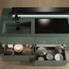 Szuflada Emuca L-450 H-242 Wysoka z systemem cichego domyku biała zewnętrzna 60 kg Vertex 3D