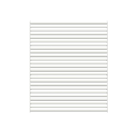 Żaluzja wykonana z aluminium o wymiarach 203cm x 240cm biały