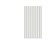 Żaluzja wykonana z aluminium o wymiarach 96cm x 169cm biały