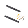 Składane wsporniki do półek 290 mm Czarne Emuca - 2szt.