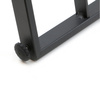 Stalowy stelaż do szafki czarny wysokość 1790 mm Ladder w zestawie z 6 dębowymi półkami  