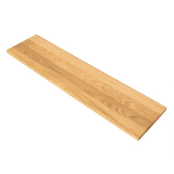 Półka drewniana dębowa o długości 200cm głębokości 30cm i grubości 2cm