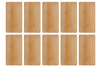 Cegła 10szt.do jogi bukowa 23x12x7,5 cm