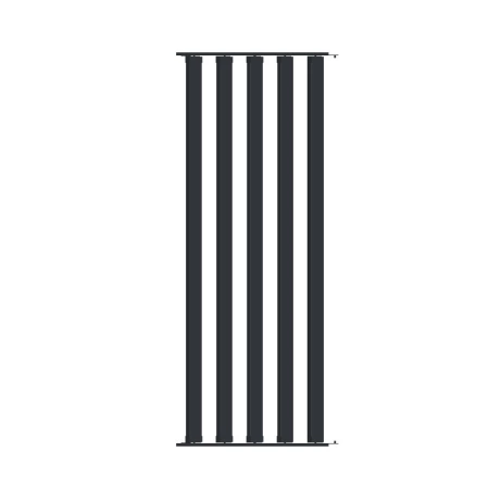 Żaluzja wykonana z aluminium o wymiarach 48cm x 123cm antracyt 