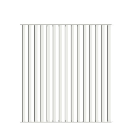Żaluzja wykonana z aluminium o wymiarach 144cm x 153cm biały