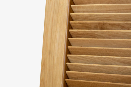 Żaluzja front dębowy wysokość 2100mm i szerokość 394mm lakier matowy