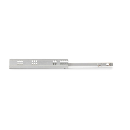 Prowadnica Silver 390 mm dolny montaż Lewa cichy domyk Emuca