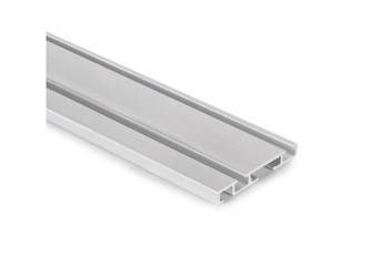 Tor dolny Flow do drzwi przesuwnych do montażu natynkowego 3,9m, Aluminium, Anodowany mat