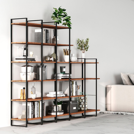Stalowy stelaż do szafki czarny wysokość 1150 mm Ladder 