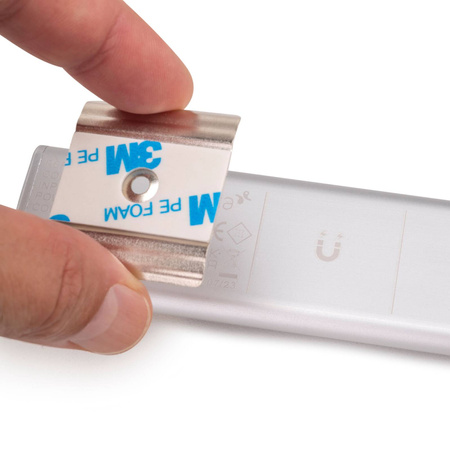 Lampa ścienna LED Kaus ładowana przez USB z czujnikiem zbliżeniowym, L 400 mm Anodowany mat