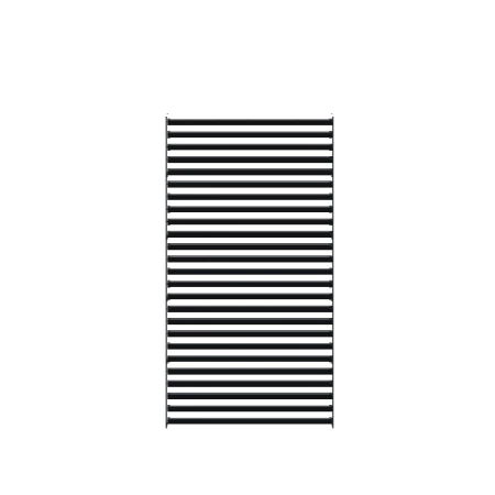 Żaluzja wykonana z aluminium o wymiarach 128cm x 240cm antracyt 