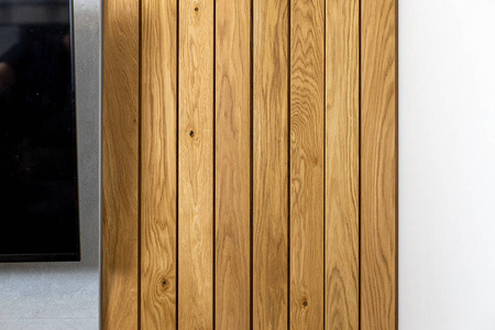 Żaluzja panel uchylny ruchome deseczki dębowe o szerokości 96cm i wysokości 250cm