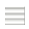 Żaluzja wykonana z aluminium o wymiarach 144cm x 153cm biały