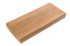 Półka drewniana dębowa 80x25x4cm w zestawie z lampą LED Kaus 60 cm z czujnikiem ruchu Czarny