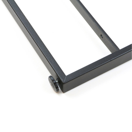 Stalowy stelaż do szafki czarny wysokość 1150 mm Ladder 