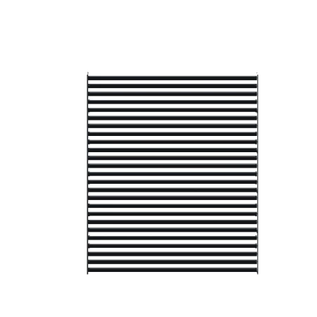 Żaluzja wykonana z aluminium o wymiarach 203cm x 240cm antracyt 