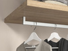 Drążek do szafy Luxe ALU Anodowany mat 3900mm długości