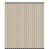Ścianka ruchoma o szerokości 1920mm i wysokości 2230mm System aluminiowy czarny i 20 desek sosnowych surowych