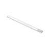 Półka drewniana dębowa 60x30x2cm w zestawie z lampą LED Kaus 40 cm z czujnikiem ruchu Anodyzowany mat