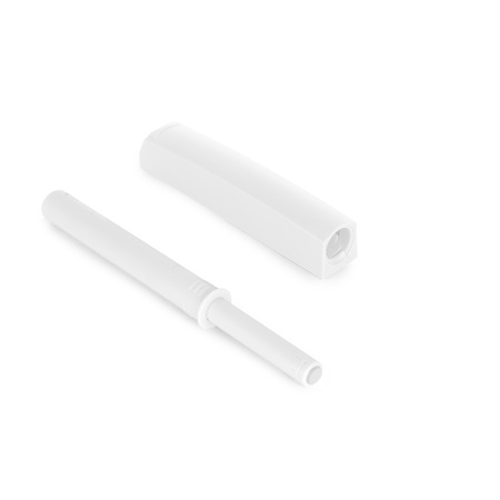 Odbojnik regulowany Lite, gumowa końcówka  80 mm biały EMUCA 