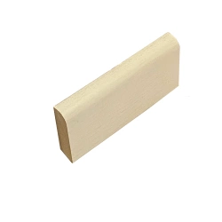 Listwa dębowa biała 80x20 R15