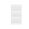 Żaluzja wykonana z aluminium o wymiarach 123cm x 240cm biały