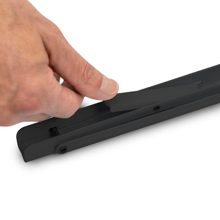 Składane wsporniki do półek 290 mm Czarne Emuca - 2szt.