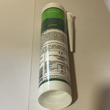 Uszczelniacz Akrylowy Akryl Malarski Biały 300 mL