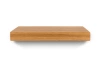 Półka drewniana dębowa 130x30x4cm w zestawie z 3 trzpieniami