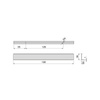 Uchwyt meblowy Setubal 198 mm Anodowany mat Emuca