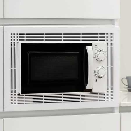 Rama do kuchenki mikrofalowej 600x400 mm Biała Emuca