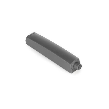 Odbojnik regulowany Lite z końcówką gumową  80 mm Szary-Antracyt EMUCA 