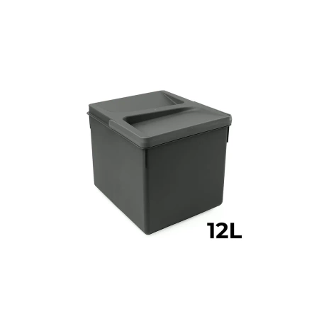 Uchwyt do pojemnika Recycle, Plastik, Szaro-antracytowy