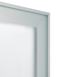 Wzornik profilu aluminiowego PLUS 4 o długości 10cm Anodowany mat Emuca