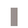 Żaluzja wykonana z aluminium o wymiarach 96cm x 253cm brąz