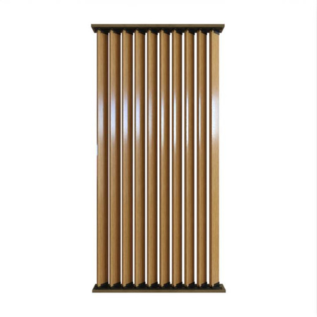 Żaluzja panel uchylny ruchome deseczki dębowe o szerokości 96cm i wysokości 250cm