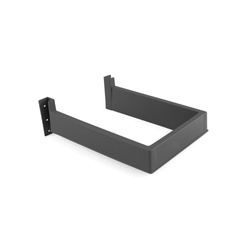 Osłona do syfonu do wnętrza szuflady gł. 253 mm szary-antracyt plastik