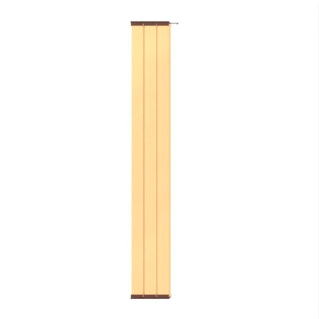 Aluminiowy brązowy kpl. uchwytów w zestawie z 3 ruchomymi deskami o długości 200 cm montowanych w pionie lub poziomie na listwie z możliwością łączenia o długości 28,8 cm