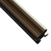 Listwa uchwytowa rączka FALDA 10 mm/4 mm, 2,7 m, szampan-anodowany